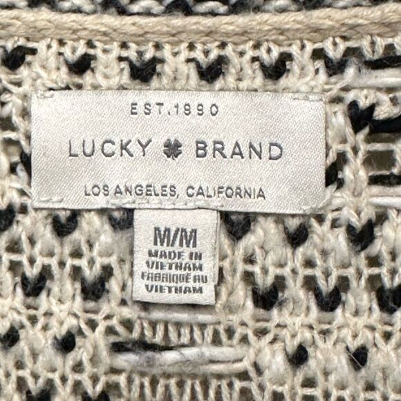 Lucky Brand Black and White Women's Sweater - Picture 2 of 12